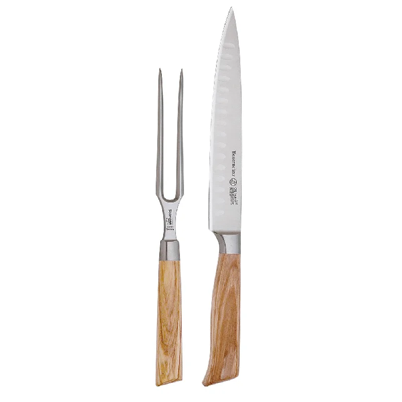 Messermeister Oliva Elite 2 Piece Kullenschliff Carving Set