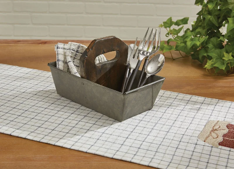 Metal Utensil Caddy with Wood Handle  Park Designs