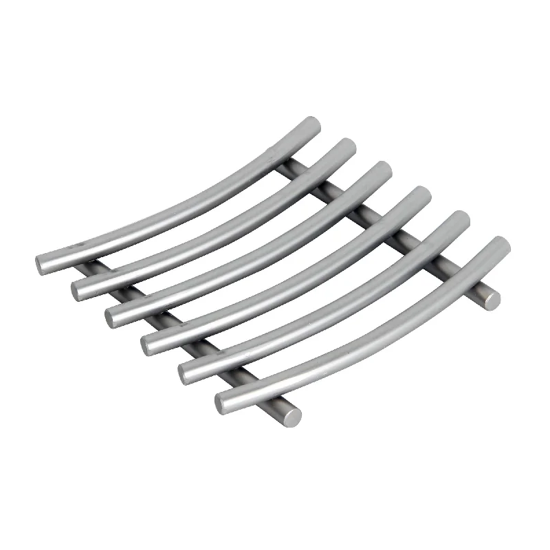 Michael Graves Design Simplicity Abstract Steel Trivet, Satin Nickel