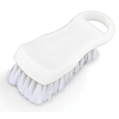 Nella Cutting Board Brush, White