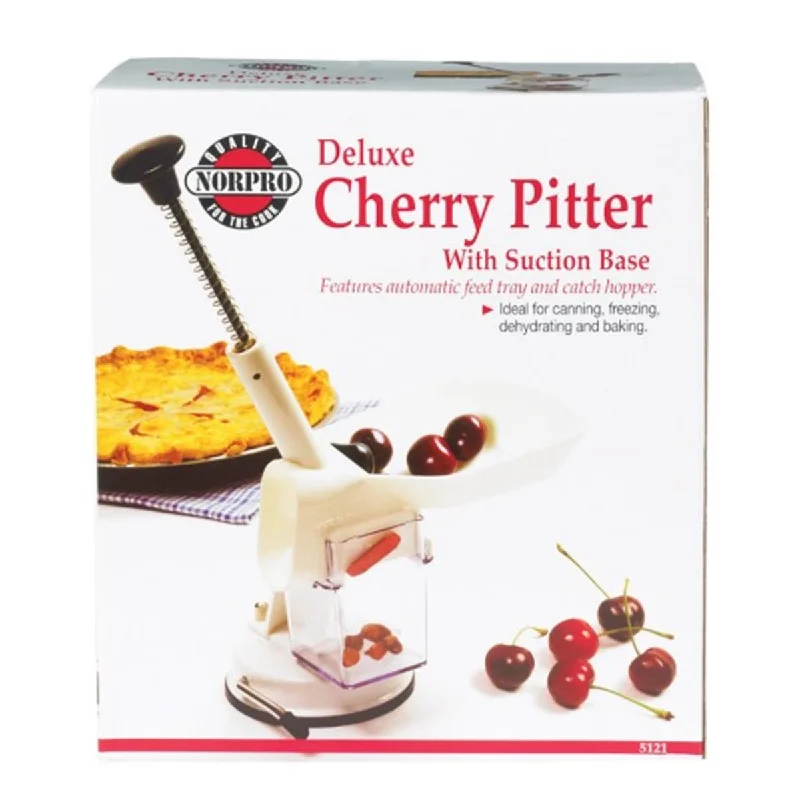 Norpro 5121 Deluxe Cherry Pitter with Suction Base