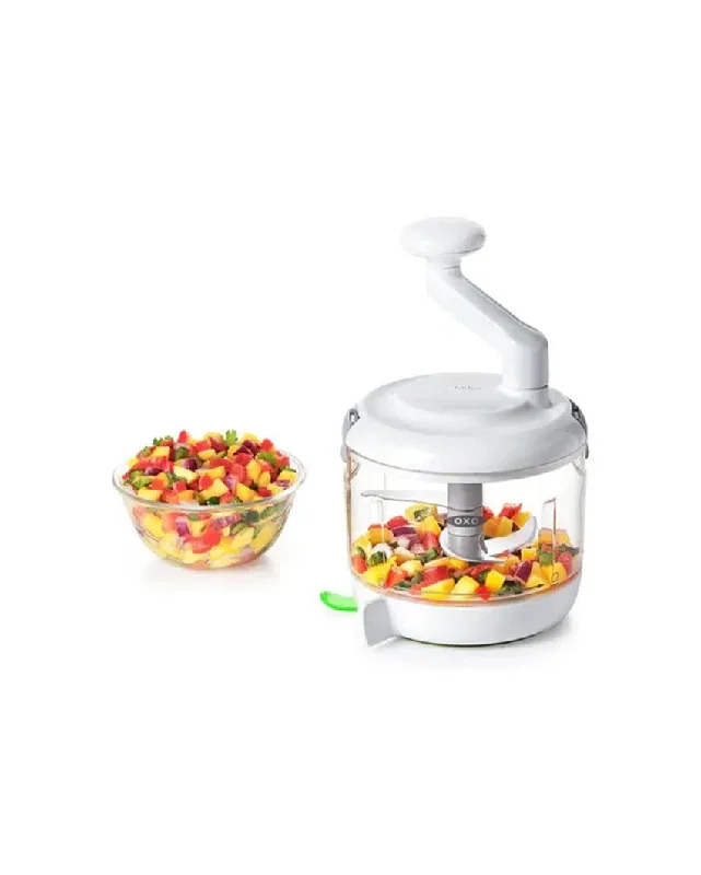 One Stop Chop Manual Plastic Food Processor |  4 x 3 x 7 inches