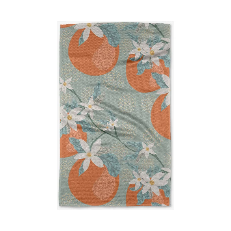 Orange Blossom Tea Towel