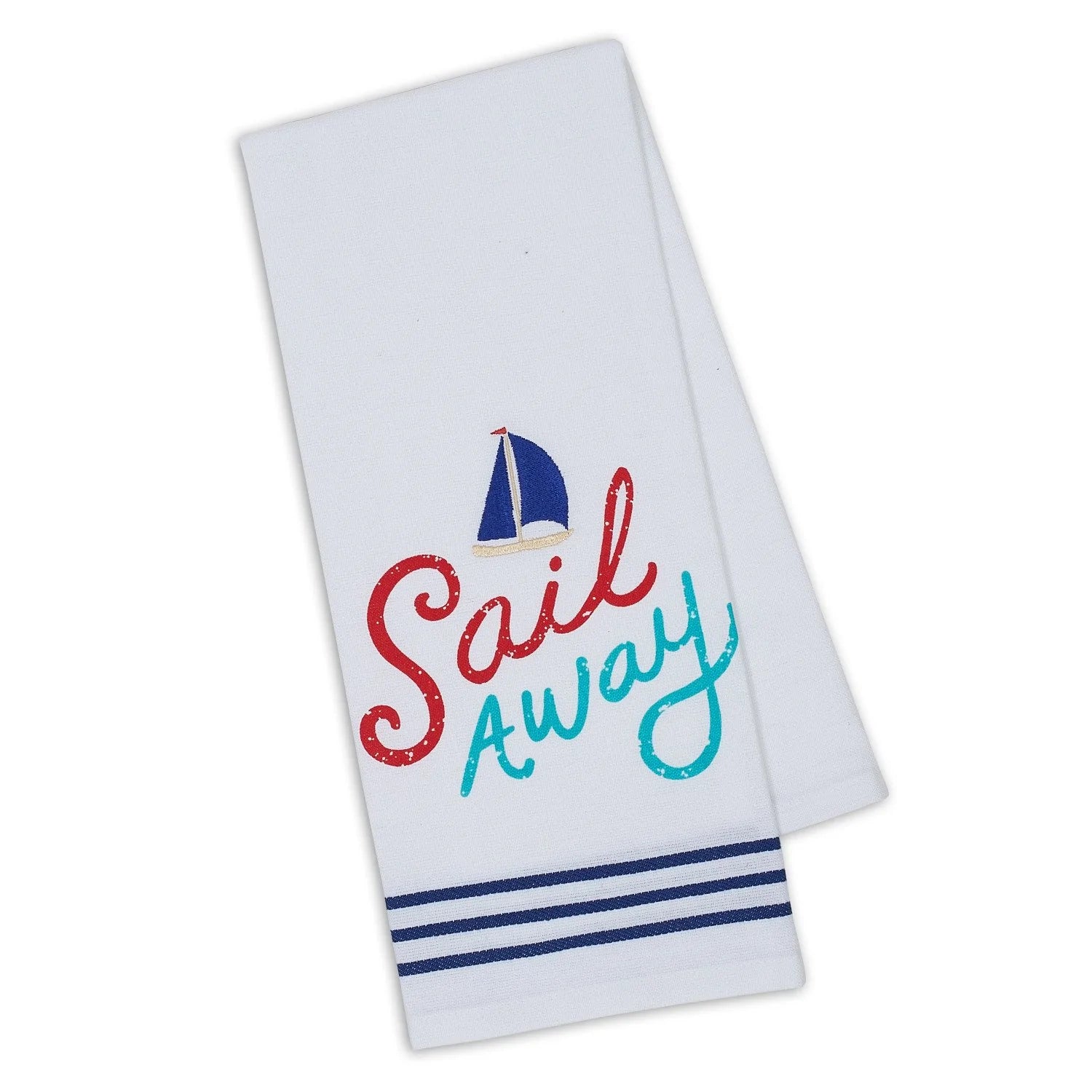 Sail Away Dishtowel