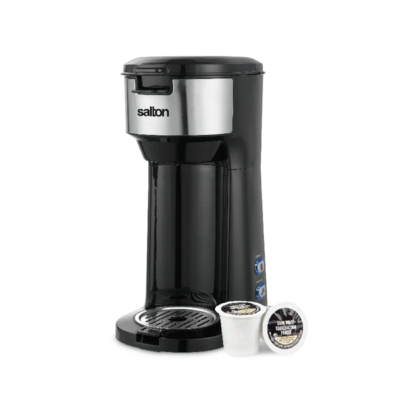 Salton 2-in-1 Single Serve Coffee Maker