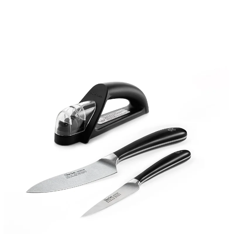 Signature Kitchen Knife Set with Knife Sharpener