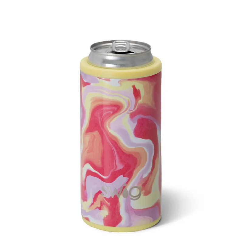 Skinny Can Cooler - 12 Oz In Pink Lemonade