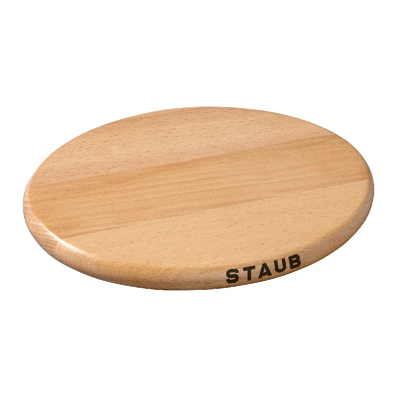 Staub Oval Magnetic Wood Trivet