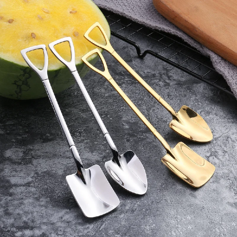 Trendy Mini Shovel Tea Spoon And Coffee Spoon