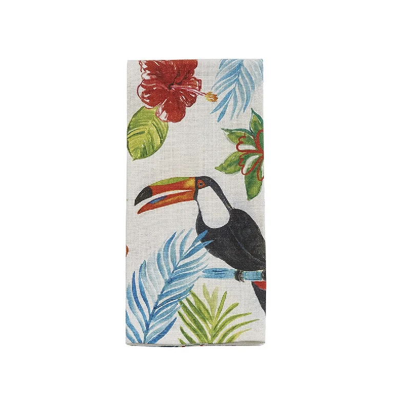 Tropical Paradise Dishtowel - Toucan Set of 6  Park Designs