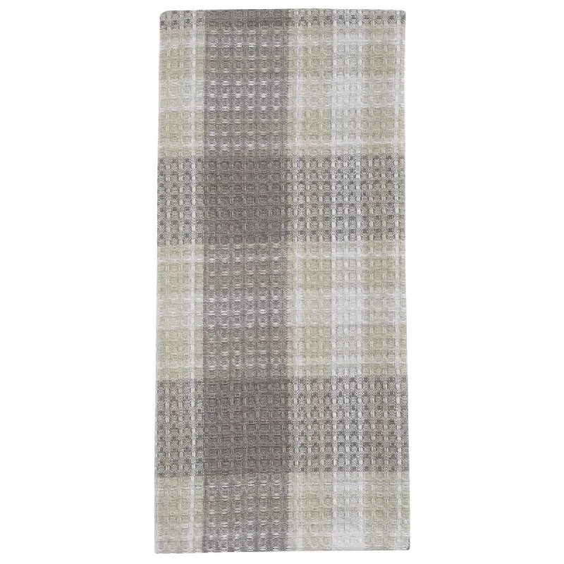 Weathered Oak Waffle Dishtowels  Set of 3  Park Designs