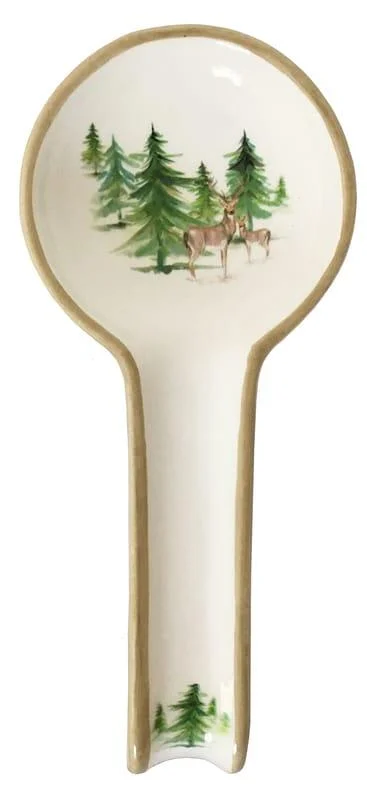 Wild Evergreen Spoon Rest