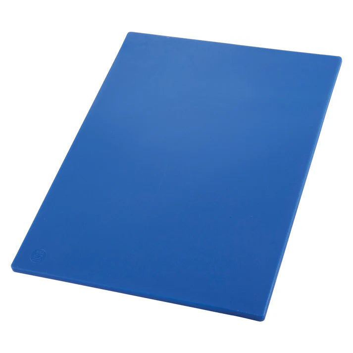 Winco 12" x 18" Cutting Board, Blue - CBBU-1218