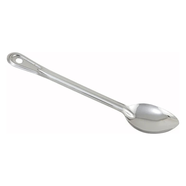 Winco 13" Solid Basting Spoon - BSOT-13