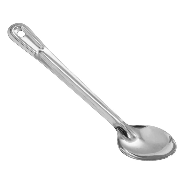 Winco 13" Solid Basting Spoon - BSOT-13H