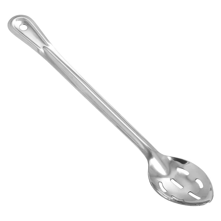 Winco 15" Slotted Basting Spoon, Stainless Steel - BSST-15H