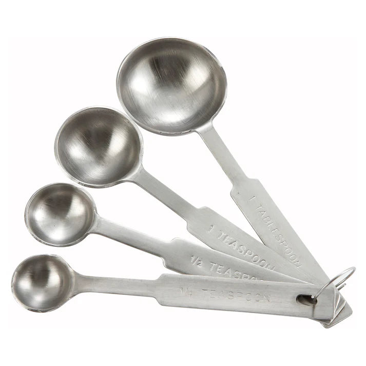 Winco 4 Piece Measure Spoon Set - MSPD-4X