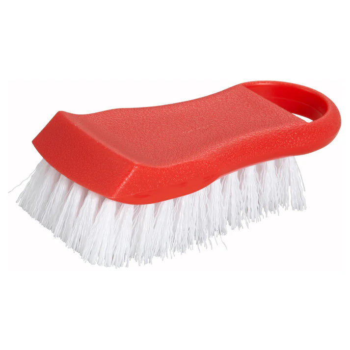 Winco Red Cutting Board Brush - CBR-RD