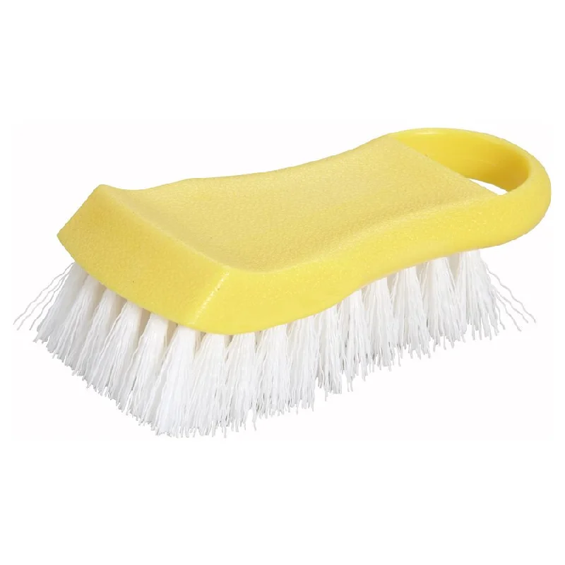 Winco Yellow Cutting Board Brush - CBR-YL