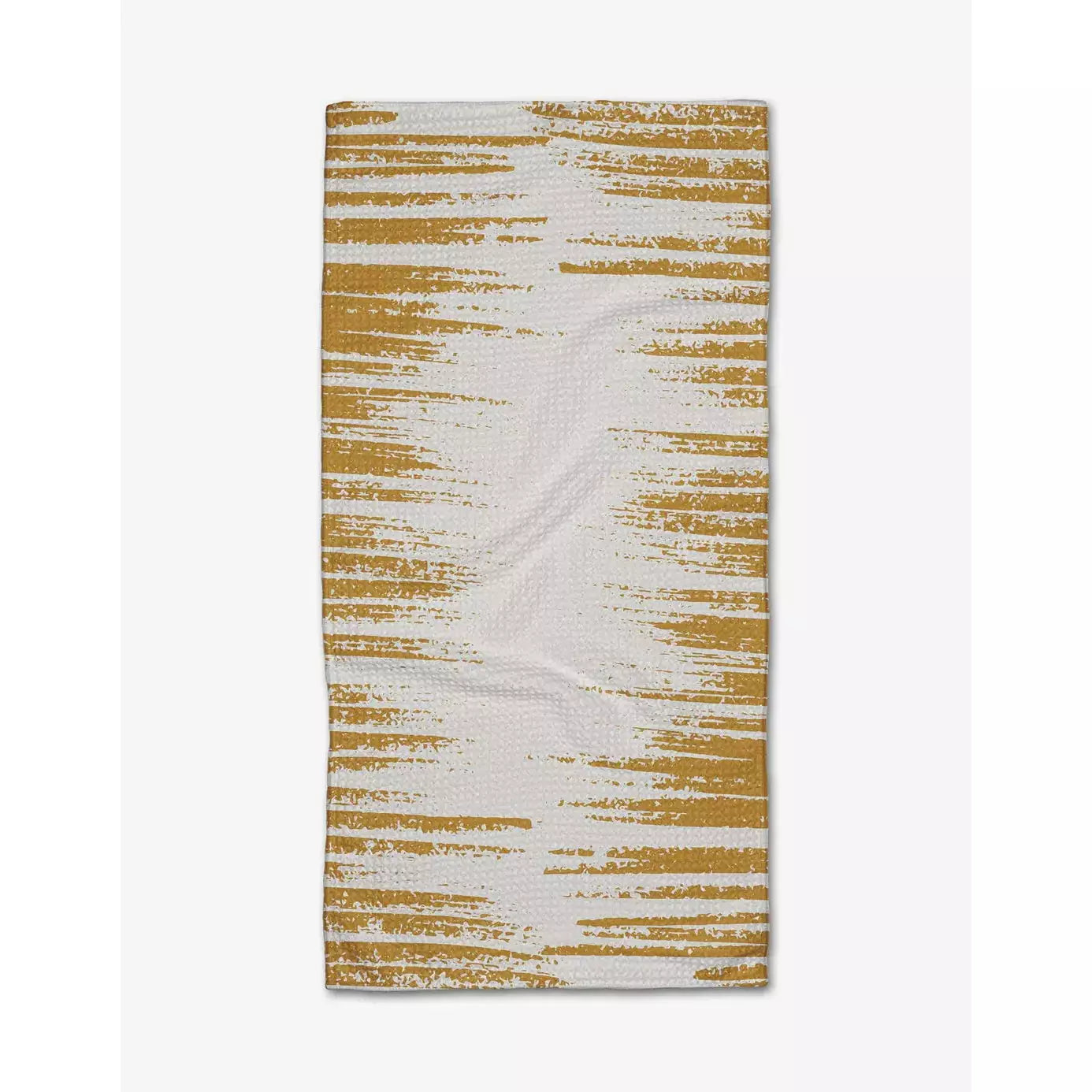 Worn Gold Geometry Bar Towel