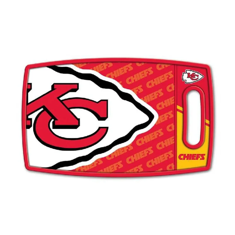 YouTheFan NFL Kansas City Chiefs Logo Series Cutting Board