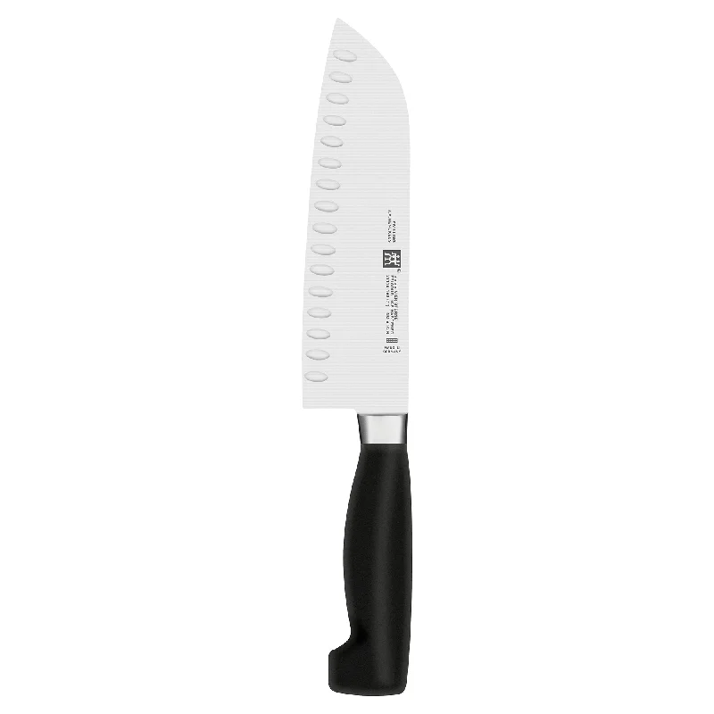 ZWILLING Four Star Hollow Edge Santoku Knife