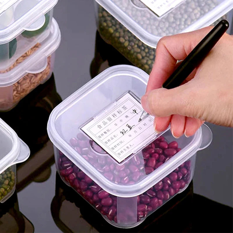 250/400ml Kitchen Storage Box Transparent Fridge Organizer Fresh Vegetable Fruit Baskets Food Storage Containers Kitchen Tools