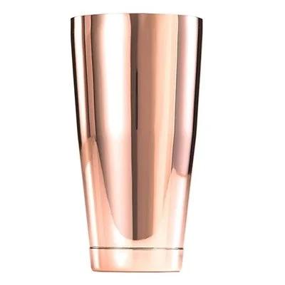 Barfly 28 Oz Full Size Cocktail Shaker Tin, Copper Plated