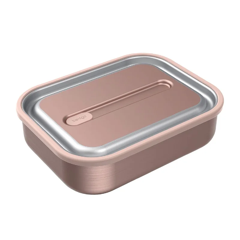 Bentgo Stainless Steel Leak-Proof Lunch Box Rose Gold