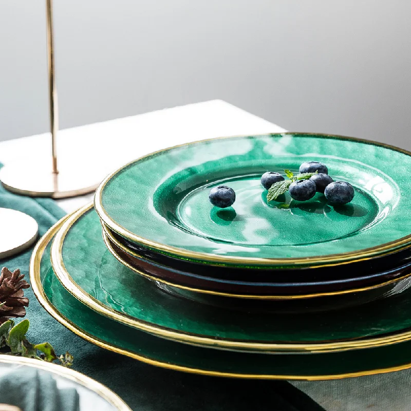 European Style Glass Plates