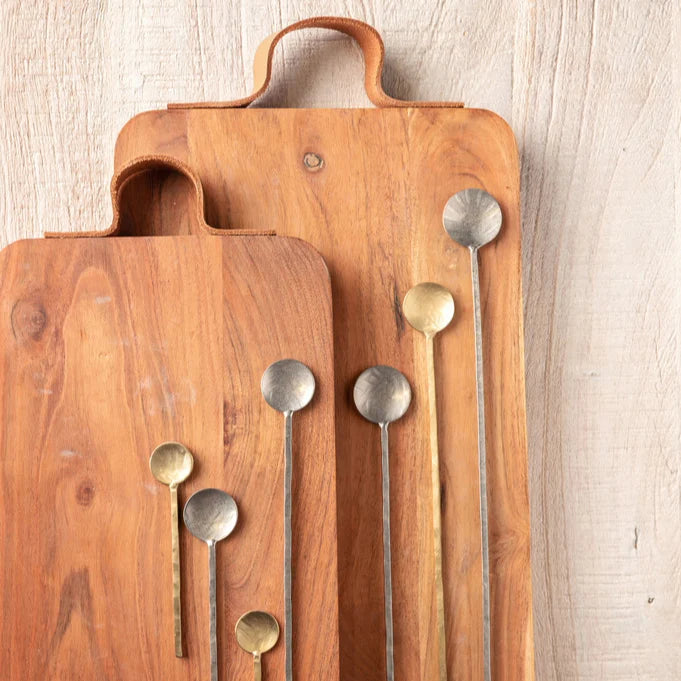 Karma - Barcelona Serve Board with Leather Handles