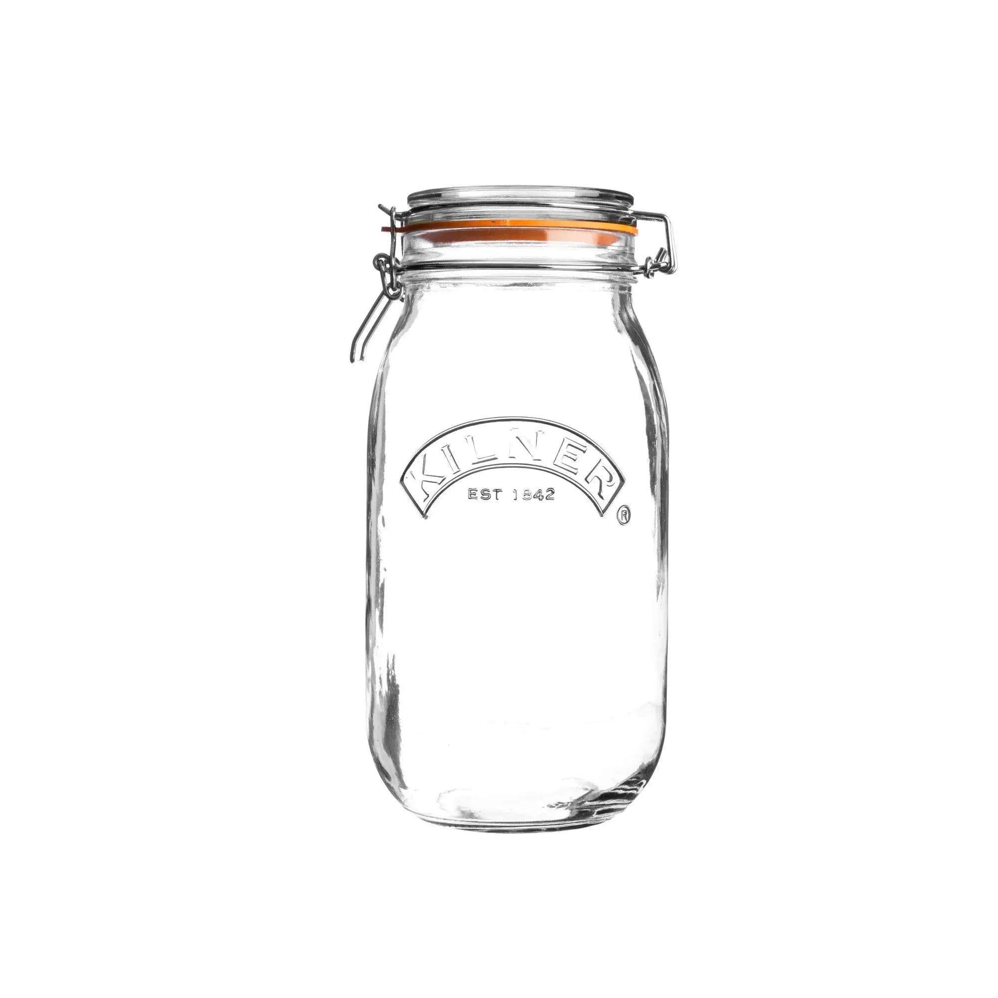 Clip Top Round Jar 1.5 Litre