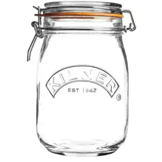 Clip Top Round Jar 1 Litre