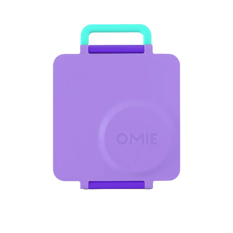 OmieBox Hot and Cold Bento Box Purple Plum