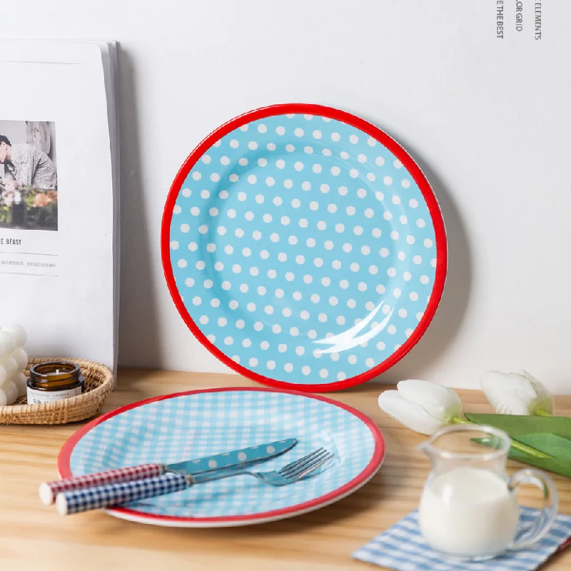 Polka Dot Plates