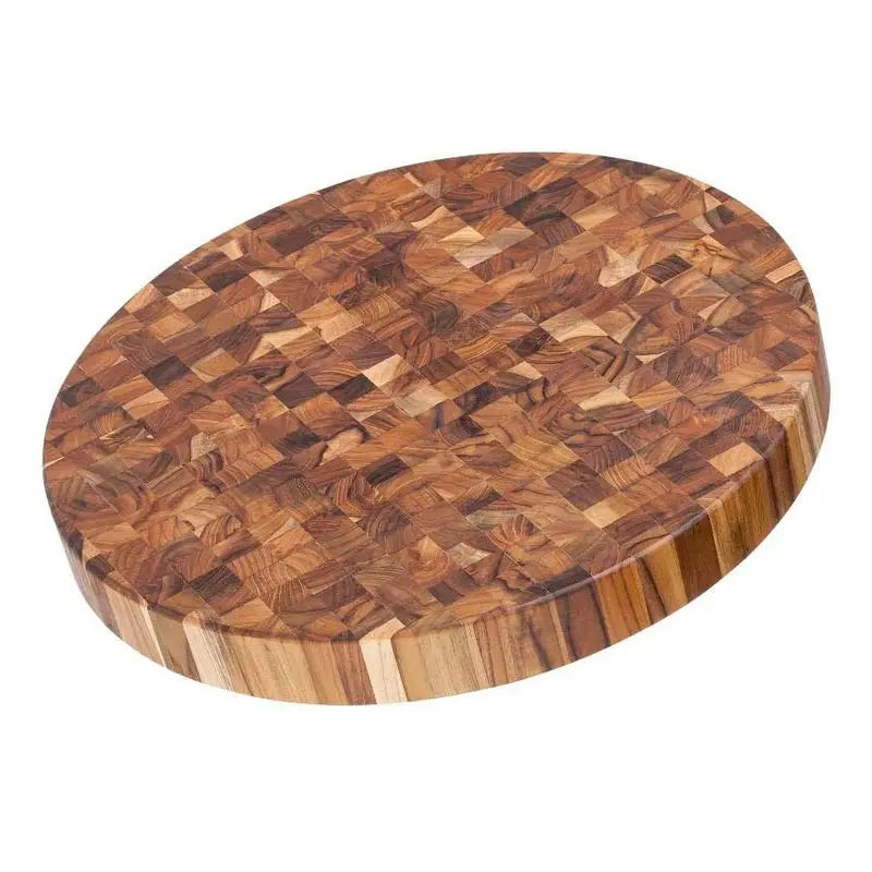 Proteak Butcher Block Circular Cutting Board