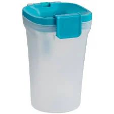 Trudeau 'fuel' Snack Bin Tropical Blue