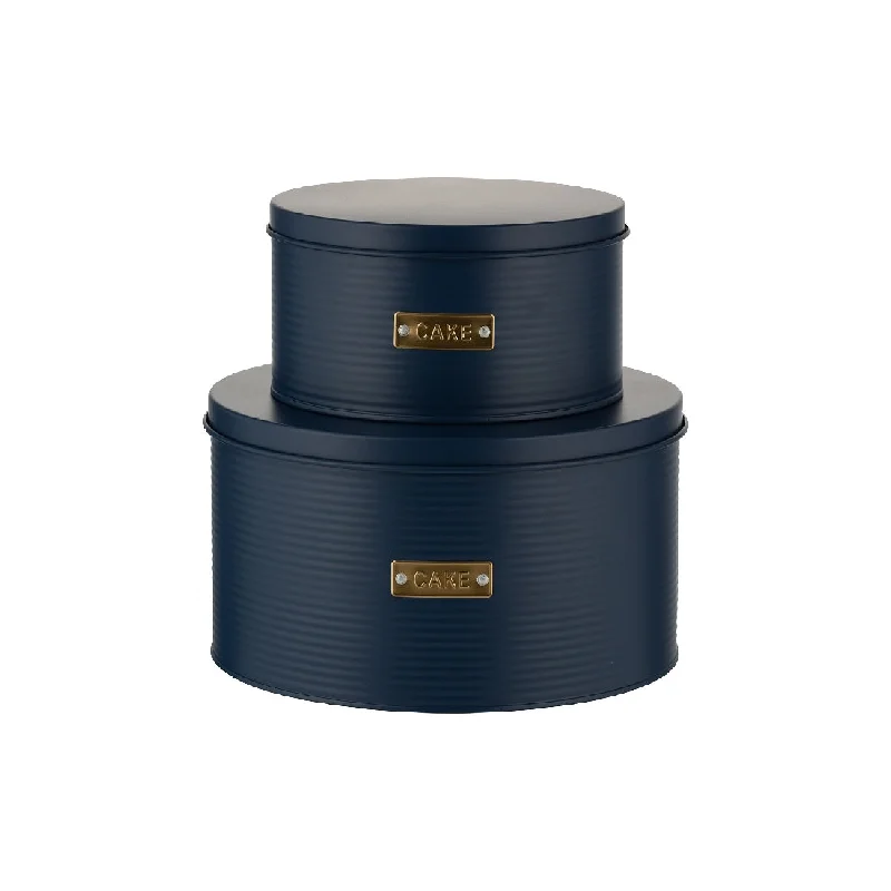 Typhoon Living Cake Tins 6.7l/2.5l Navy