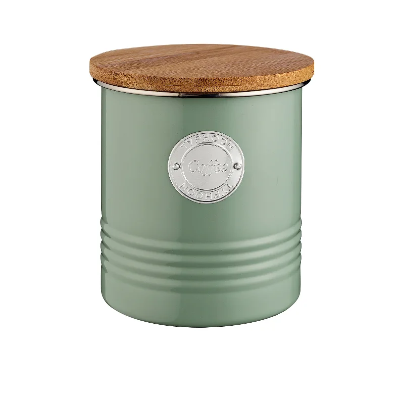 Typhoon Living Coffee Canister 1 Litre Sage