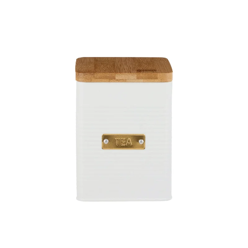 Typhoon Otto Square Tea Storage 1.6 Litre in White