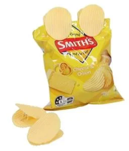 White Magic Cute Bag Clips - Potato Chips